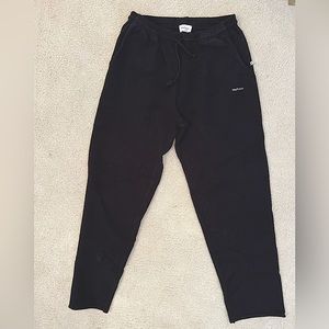 madhappy black sweats pants medium